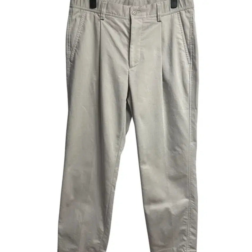 [BUNJANG] Ziozia Regular Fit Single-Pleat Chino Pants Light Grey / 리버스 지오지아 레귤러핏 원턱 치노팬츠 라이트그레이 32size
