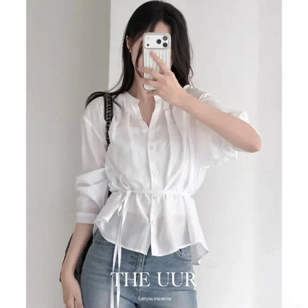 [BUNJANG] UUR Blouse / uur 블라우스 새제품 판매합니다