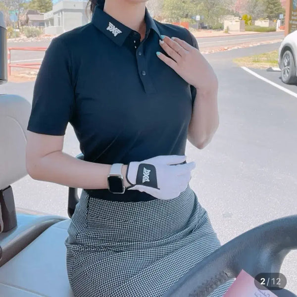 [BUNJANG] PXG Women's Golf Pique T-Shirt New / PXG 여성 골프 피케티 새상품