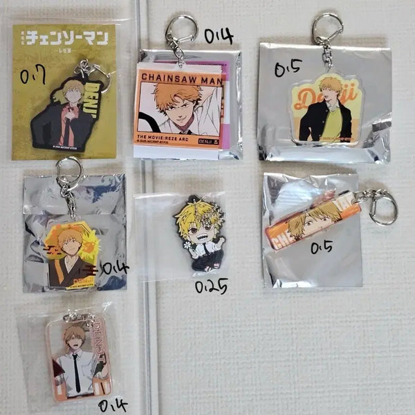 [BUNJANG] Chainsaw Man Makima Arc Denji Acrylic Keychain Collection / 체인소맨 레제편 덴지 아크릴 키링 굿즈 모음