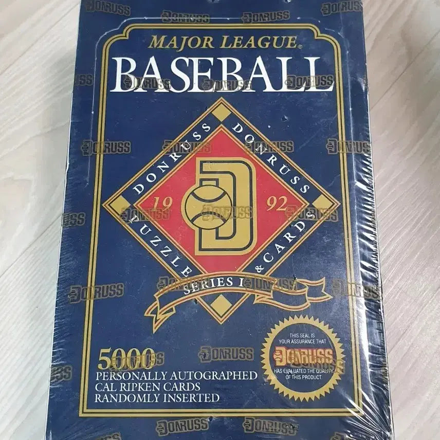 [BUNJANG] 1992 Donruss MLB Baseball Cards 36-Pack Unsealed Hobby Box Cal Ripken Jr. / 1992 돈러스 MLB 야구 카드 36팩 미개봉박스 칼립켄 켄그리피주니어