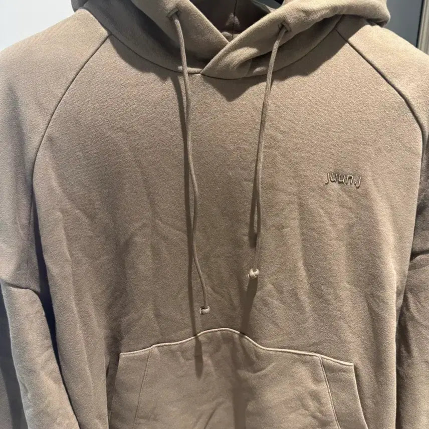 [BUNJANG] Juun.J Brown Hoodie M / 준지 브라운 후드티 M
