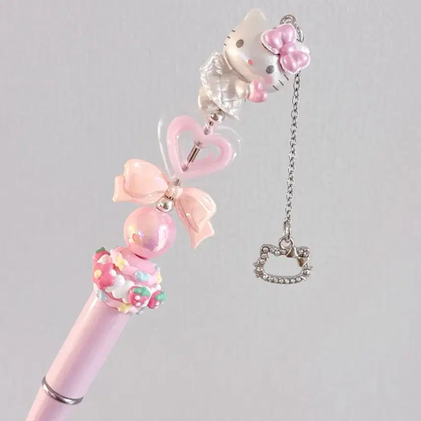 [BUNJANG] Angel Kitty Figure Ballpoint Pen / 엔젤키티 피규어볼펜 키티볼펜 헬로키티 키티볼꾸 감성볼펜 펜꾸