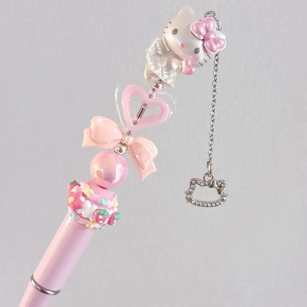[BUNJANG] Angel Kitty Figure Ballpoint Pen / 엔젤키티 피규어볼펜 키티볼펜 헬로키티 키티볼꾸 감성볼펜 펜꾸