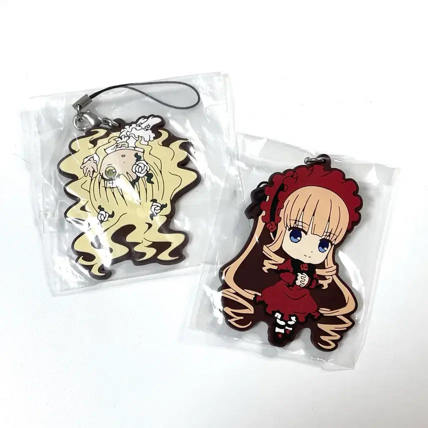 [BUNJANG] Rozen Maiden Rubber Strap Keychain (Sealed) / 미개봉 | 로젠메이든 러버스트랩 키링 스트랩 고전 피규어