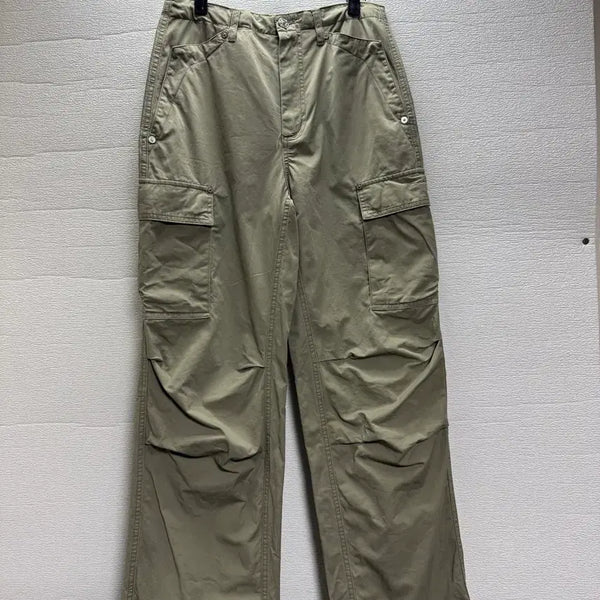 [BUNJANG] Sae-teo Khaki Cargo Pants / 세터 카키색 카고 바지
