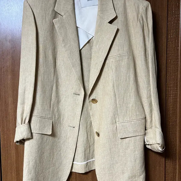 [BUNJANG] Linen 100% Jacket / [새 상품] 린넨 자켓