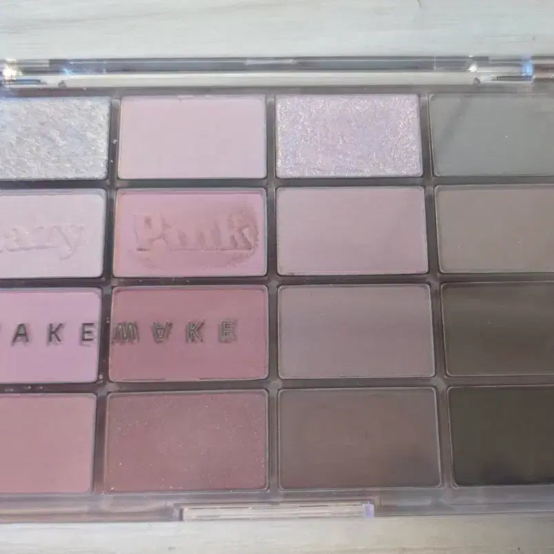 [BUNJANG] WakeMake Pink Eyeshadow Palette / 웨이크메이크 핑크 아이섀도우 팔레트