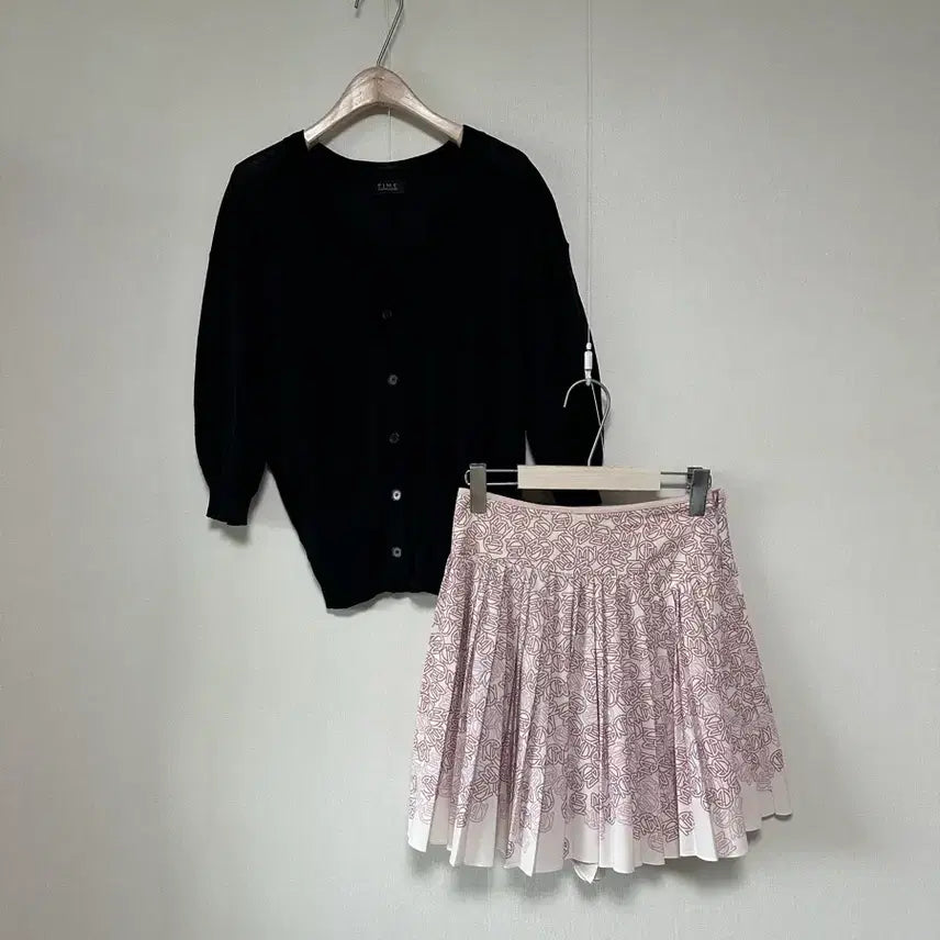 [BUNJANG] Cooling Pleated Mini Skirt / 마인 냉감 플리츠 미니스커트