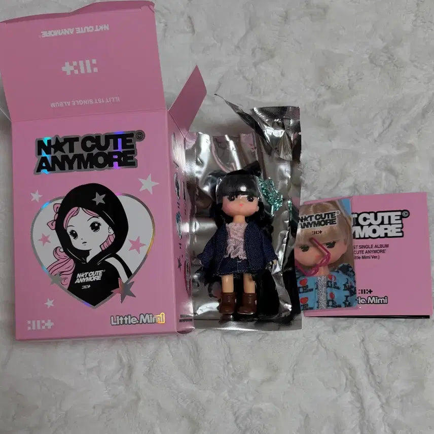 [BUNJANG] ILLIT Not CUTE ANNYMORE Little Mimi Figure Denim Girl Version Full Box / 원가양도)아일릿 낫큐트애니모어 리틀미미 피규어 데님걸 풀박스 양도