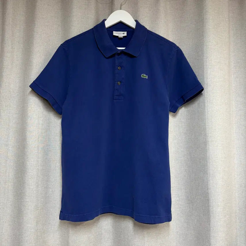 [BUNJANG] Lacoste Slim Fit Short Sleeve Pique Polo Shirt (US M / FR 4) / 라코스테 슬림핏 반팔 피케셔츠 (US M / FR 4)