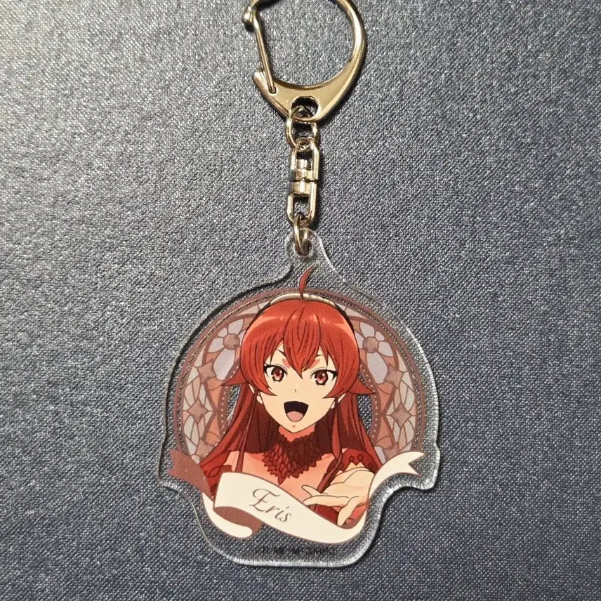 [BUNJANG] Mushoku Tensei Eris 5th Anniversary Keyring (Face) / 무직전생 에리스 5주년 키링(face)