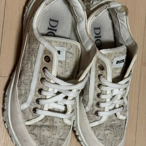 [BUNJANG] Dior B23 Oblique Sneakers Ivory / 디올 오블리크 스니커즈 아이보리