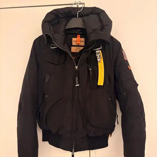 [BUNJANG] Parajumpers Black Padded Jacket - Size M / 파라점퍼스 블랙 패딩 자켓 M