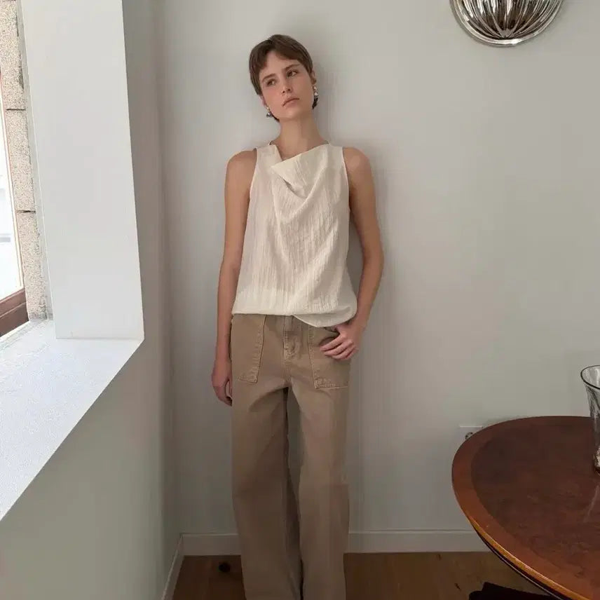 [BUNJANG] Arto Halter Top Blouse / 아르토 홀터탑
