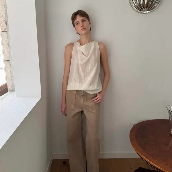 [BUNJANG] Arto Halter Top Blouse / 아르토 홀터탑