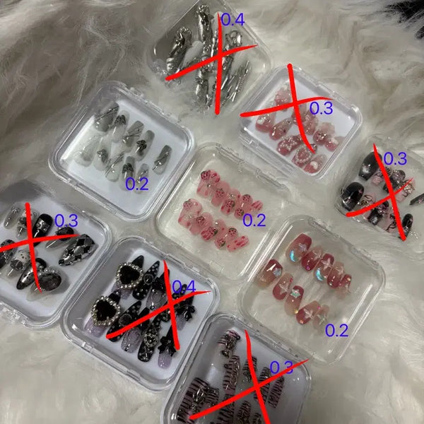 [BUNJANG] Nail Tips Set / 네일팁