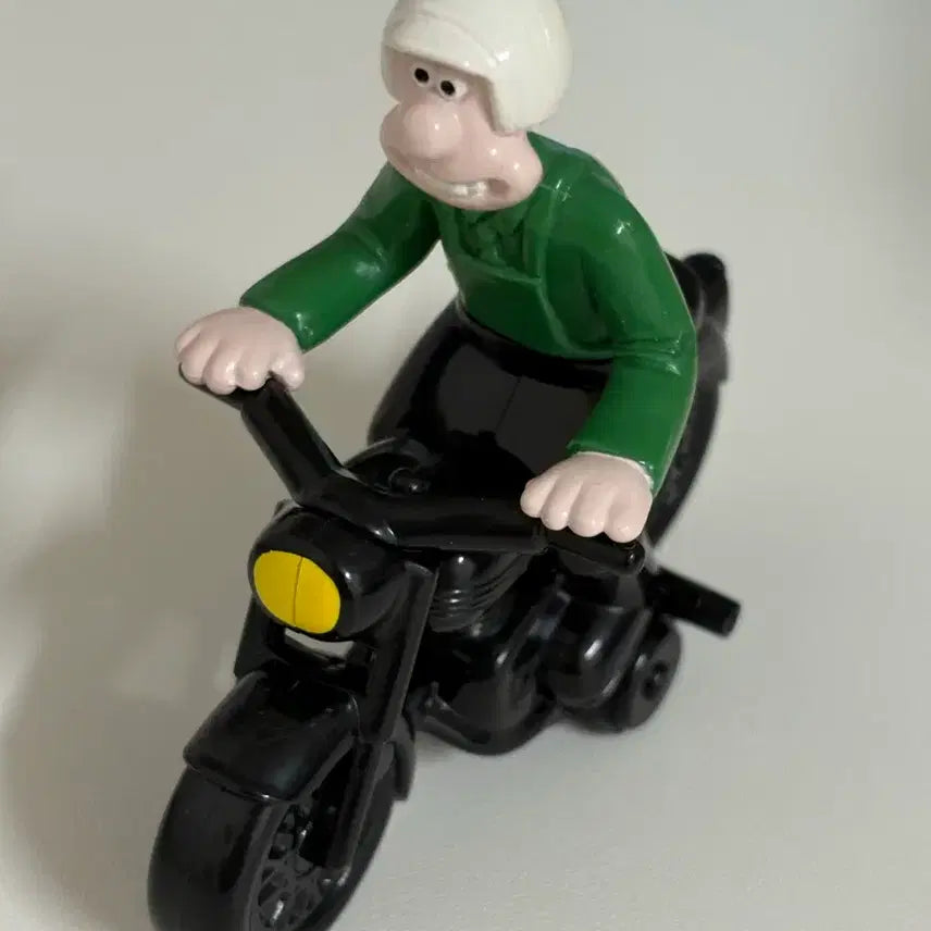 [BUNJANG] Wallace & Gromit Pull-Back Car Wallace Motorcycle Figure / 월레스와그로밋 풀백카 월레스 오토바이 피규어