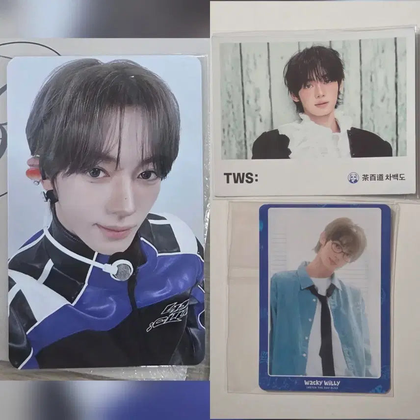 [BUNJANG] TWS 2nd Lucky Draw Music Korea Baekdo Cheo WakiWilly Jin Photocard Set / 투어스 tws 2차 럭드 럭키드로우 뮤직코리아 뮤코 차백도 와키윌리 한진