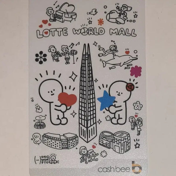 [BUNJANG] Lotte World Mall Exclusive Cashbee Transportation Card / 롯데월드몰 증정용 캐시비 교통카드 사용제 팝니다