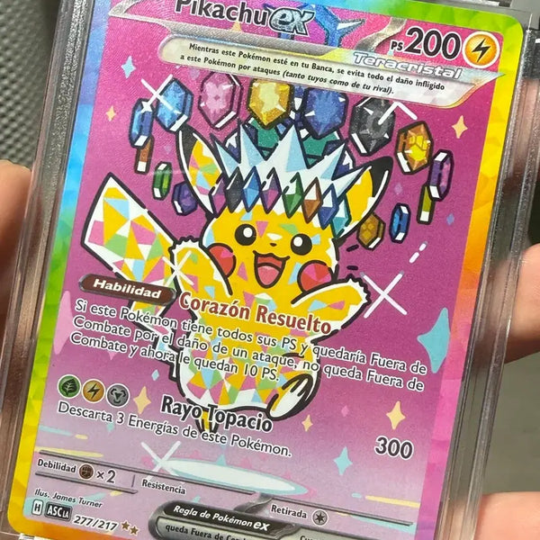 [BUNJANG] Pokémon Card Scarlet & Violet: Terastal Pikachu SAR (Spanish Edition) / 포켓몬카드 메가드림 테라스탈 피카츄 SAR