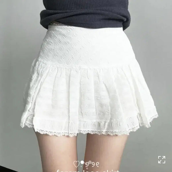 [BUNJANG] Lace Skirt / 레이스 스커트