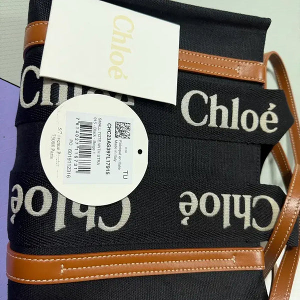 [BUNJANG] Chloe Woody Small Bag Black / 끌로에 블랙 우디백 스몰