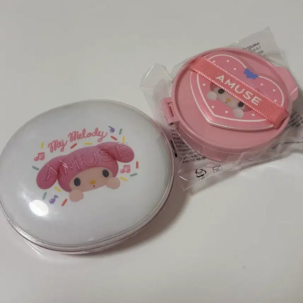 [BUNJANG] Amuse My Melody Edition Dew Tint Refill Set - Natural / 어뮤즈 마이멜로디 본품+리필1.5 네추럴