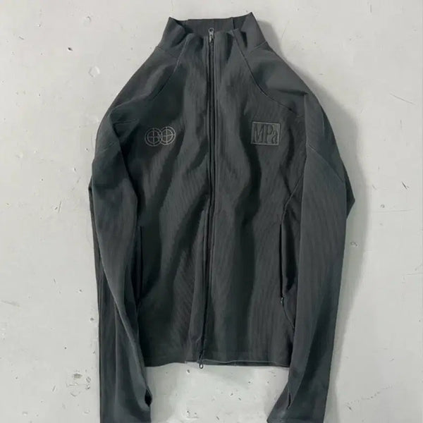[BUNJANG] Plastic Product MPa Ribbed Zip Jacket / 플라스틱프로덕트 MPa RIBBED ZIP JACKET