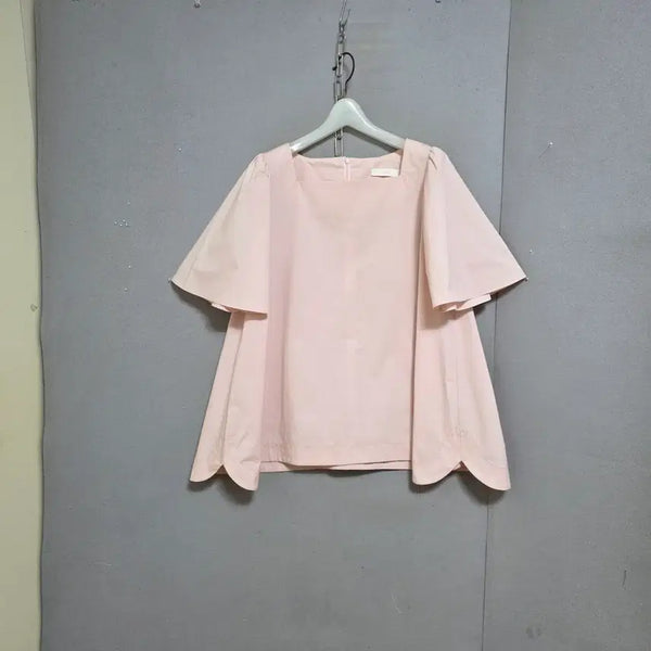 [BUNJANG] HAVE Square Neck A-Line Blouse / HAVE 스퀘어넥 A라인 블라우스 FF   n5615