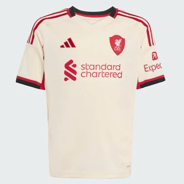 [BUNJANG] Liverpool 25/26 Away Authentic Football Jersey Kids Size 150 / (쿨거시택포)리버풀 25/26 어웨이 노마킹 유니폼