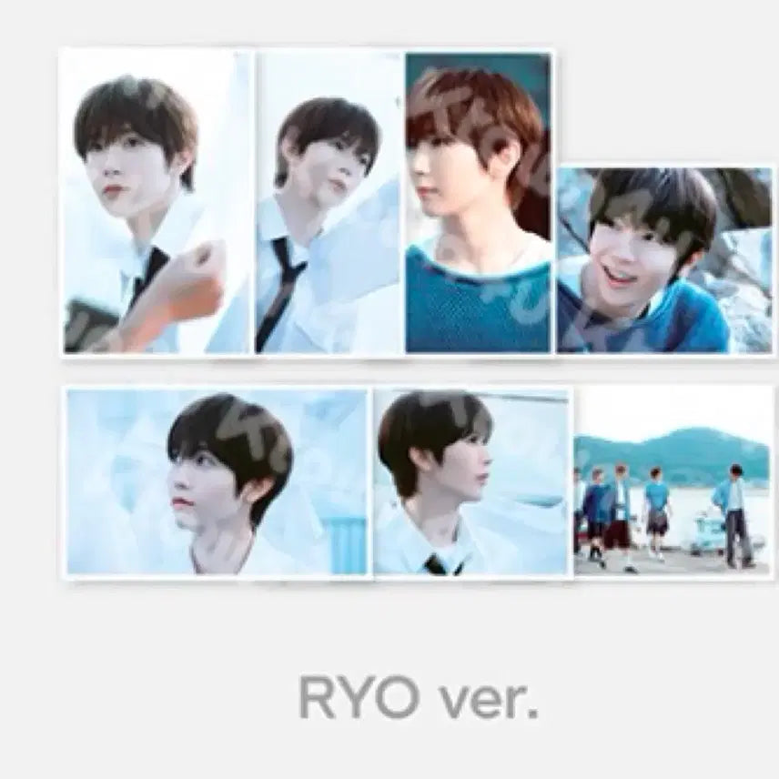 [BUNJANG] NCT WISH Ryo Baby Blue Postcard / 엔시티위시 료 컬러 팝업 베이비블루 엽서