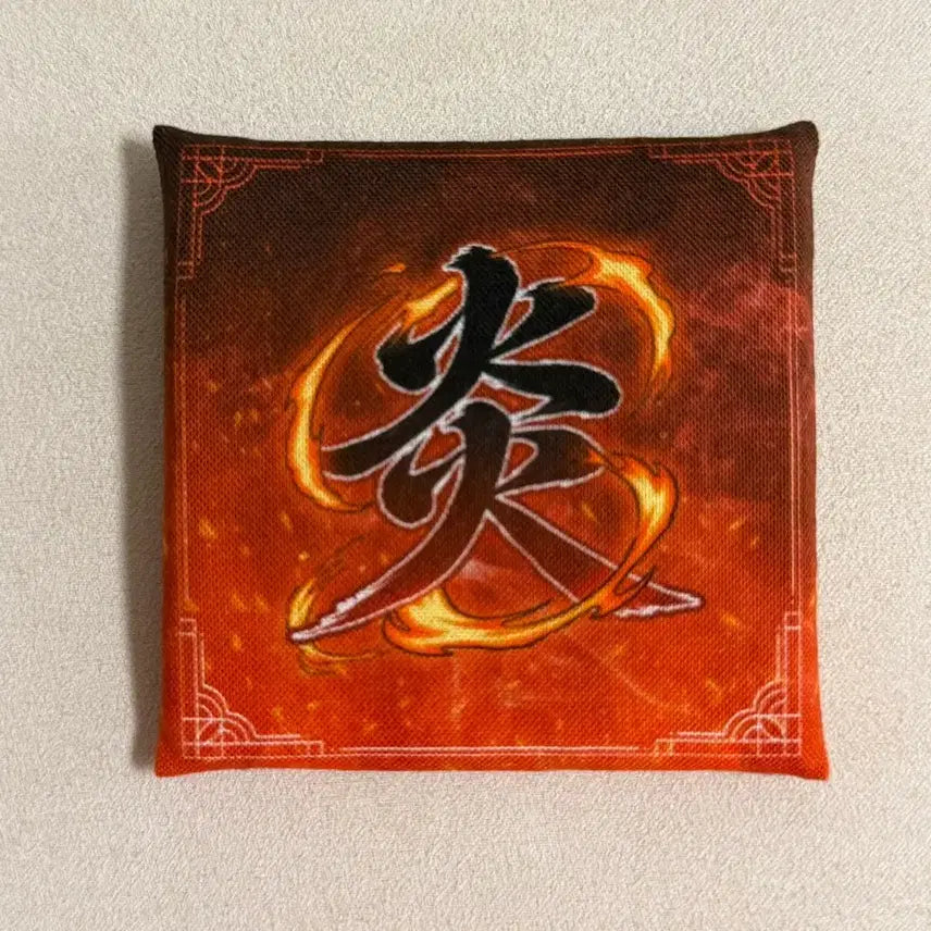 [BUNJANG] Demon Slayer Kyojuro Rengoku Look-Up Handmade Cushion / 귀멸의칼날 렌고쿠 쿄쥬로 룩업 수제 제작 방석