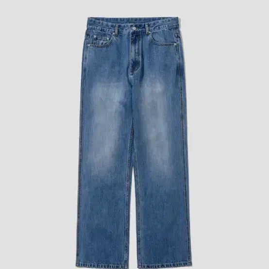 [BUNJANG] Intempomood Roller Washing Flare Pants Blue / [M] 인템포무드 롤러 워싱 플레어 팬츠 블루