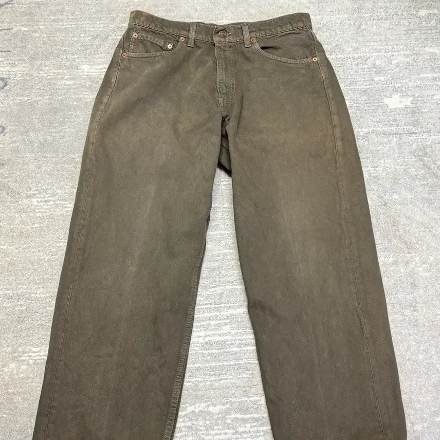 [BUNJANG] Vintage Levi's 565 Olive Brown Relaxed Fit Jeans / 90s 빈티지 리바이스 565 올리브브라운 컬러 판매합니다.