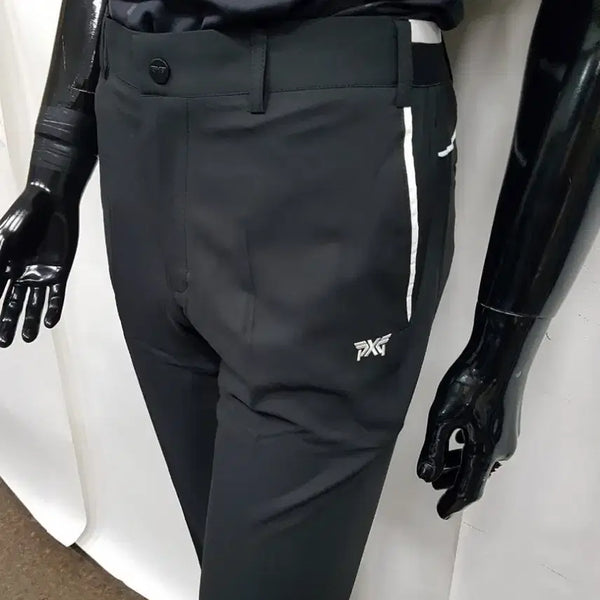 [BUNJANG] Spandex Summer Golf Pants with Waist Banding / 골프 허리밴딩 스판 여름 바지 새상품