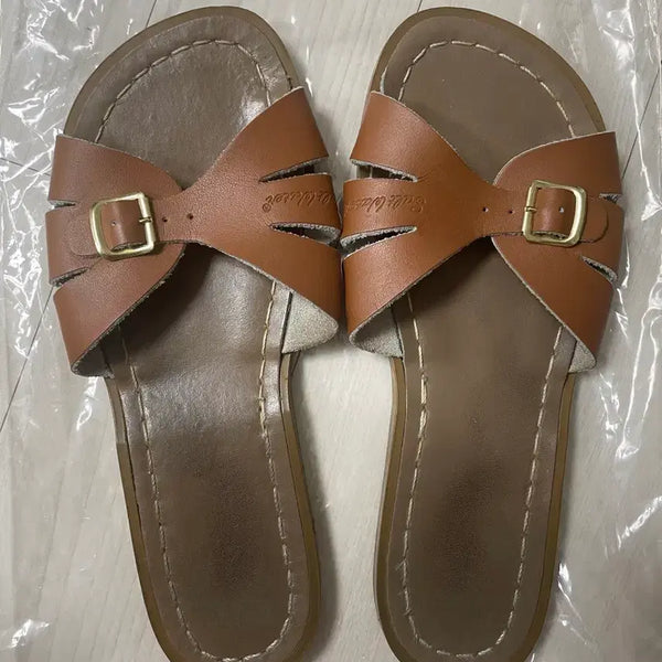 [BUNJANG] Saltwater Tan Slip-on Shoes Size 230 / 솔트워터 탄 230
