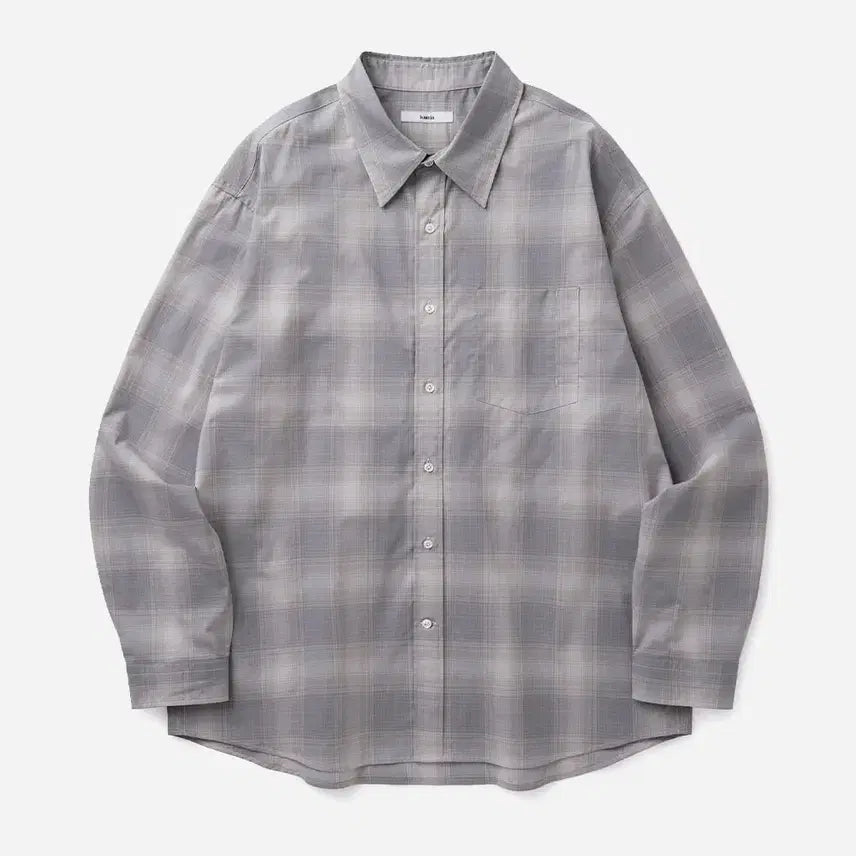 [BUNJANG] KAMIA Poplin Checkered Shirt / [M] 카미아 포플린 체크셔츠