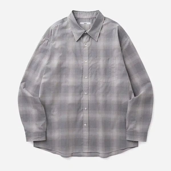 [BUNJANG] KAMIA Poplin Checkered Shirt / [M] 카미아 포플린 체크셔츠