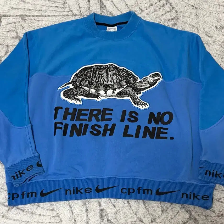 [BUNJANG] Nike x CPFM Fleece Crewneck Blue XXL / [XXL] 나이키 x CPFM 플리스 크루넥 블루