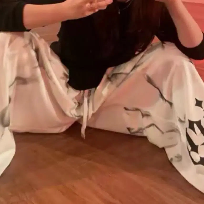 [BUNJANG] Avery Dirty Savage Tie-Dye Wide Pants / 에이블리)더티 세비지 타이 다이 와이드 팬츠