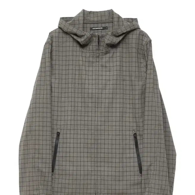 [BUNJANG] Hatching Room Check Windbreaker Jacket / 해칭룸 체크 바람막이