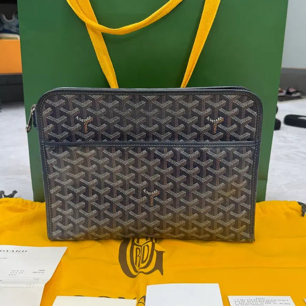 [BUNJANG] Goyard Juvence GM Navy Pouch / [당일발송/인보이스포함] 고야드 쥬방스 GM 네이비