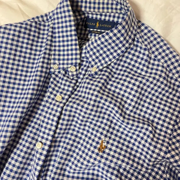 [BUNJANG] Polo Ralph Lauren Custom Fit Oxford Shirt L / 폴로 커스텀핏 옥스포드 셔츠 L
