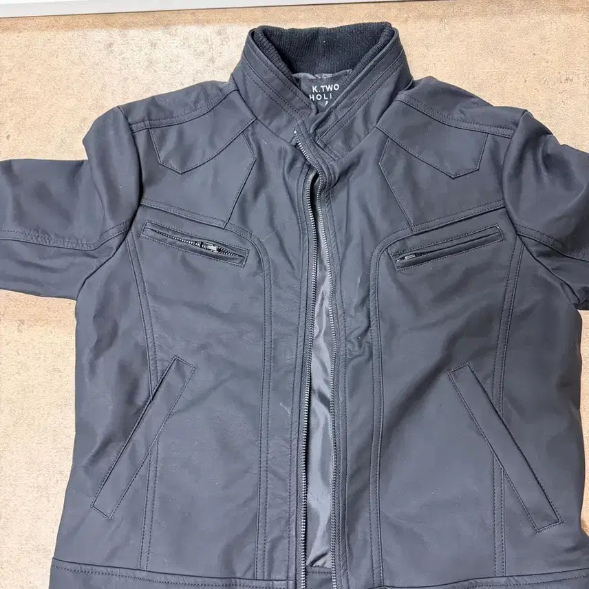 [BUNJANG] KOSHİHARU Black Leather Jacket M / 코시하루 레더자켓M