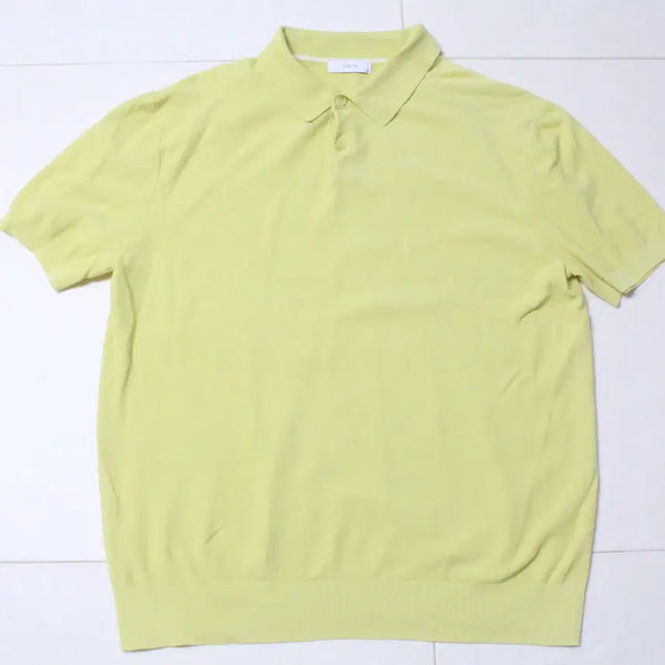[BUNJANG] STCO Knit Collar T-shirt XL / STCO 니트 카라티 XL사이즈