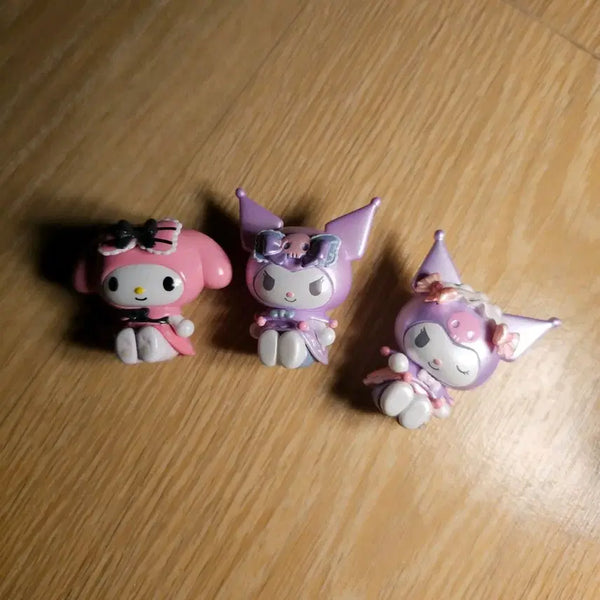 [BUNJANG] My Melody & Kuromi Figure Set / 마멜 쿠로미 피규어