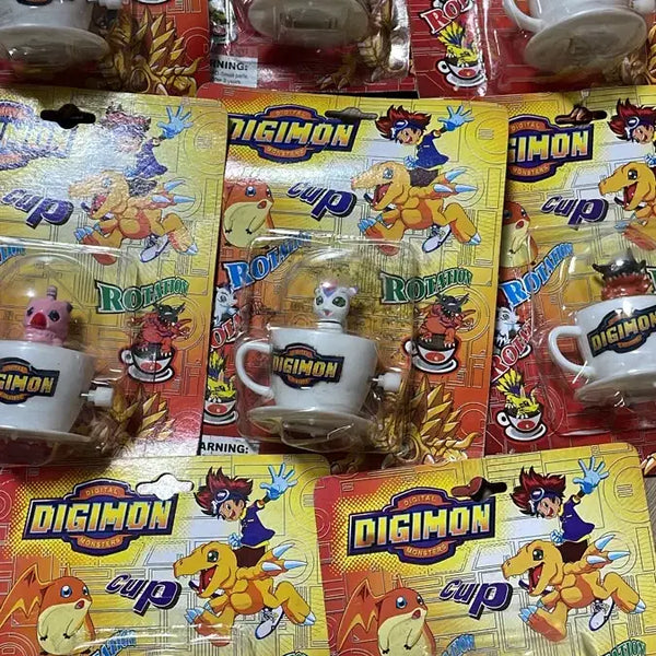 [BUNJANG] Classic Digimon Cup Figures Set of 8 (Sealed) / 고전 디지몬 컵 피규어 8종