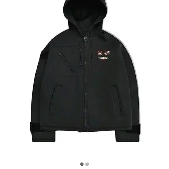 [BUNJANG] What's The Use Scuba Combat Diver Jacket Black / 왓츠더유즈 스쿠바 컴뱃다이버 자켓 블랙 M