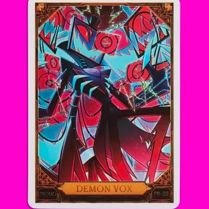 [BUNJANG] Hazbin Hotel Promotion Card #25 Demon Box Trading Card / 해즈빈호텔 프로모 25번 데몬 복스 카드 프로모션 트레이딩 카드 해즈빈